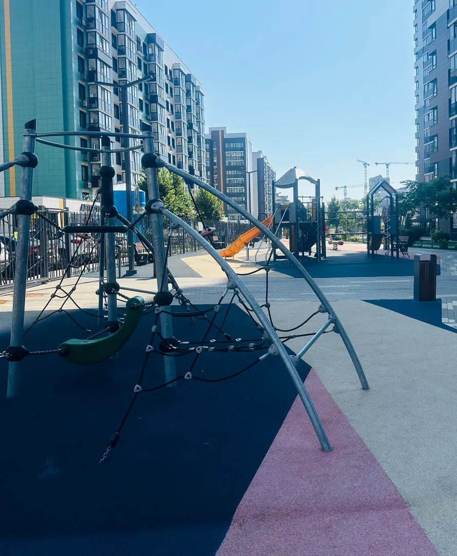 Игровые площадки для детей разного возраста 