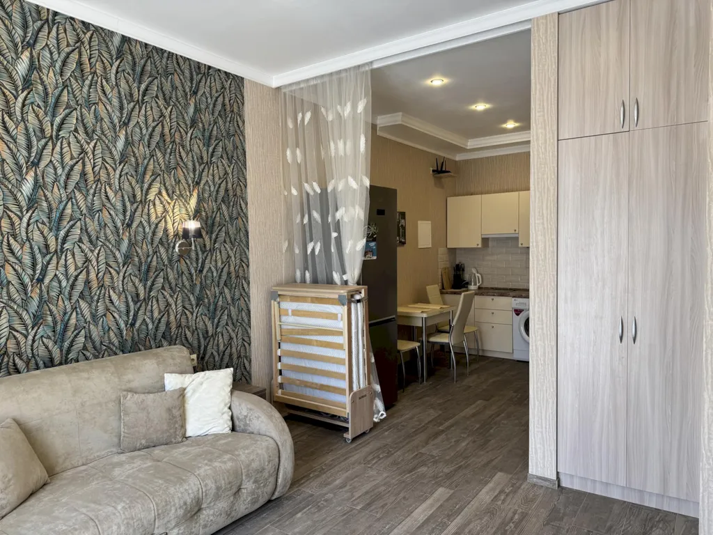 Квартира Квартира Уютная студия с ремонтом в 5 минутах от пляжа ЖК Лазурный — Геленджик