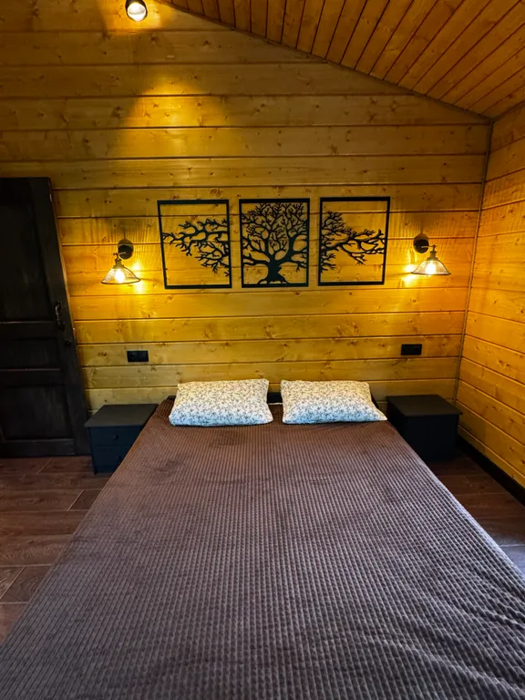 Домик в лесу с русской баней