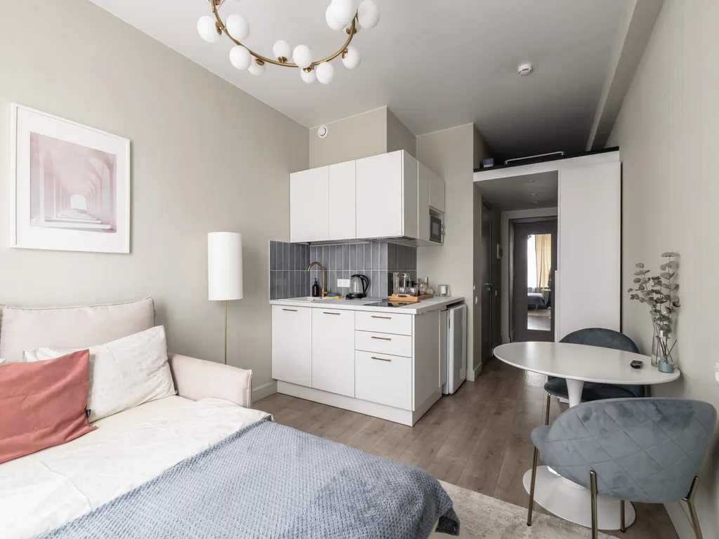 Квартира Квартира Студия комфорт-класса White Studio — Москва