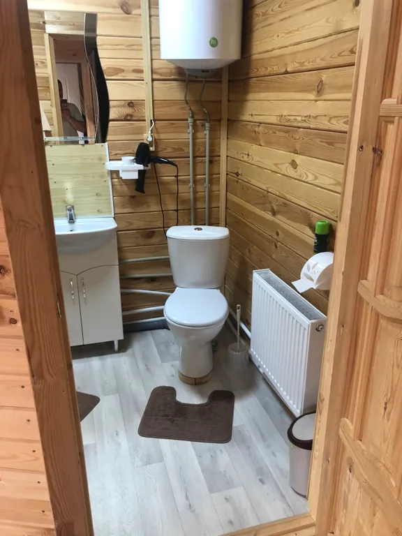 Уютный деревянный домик