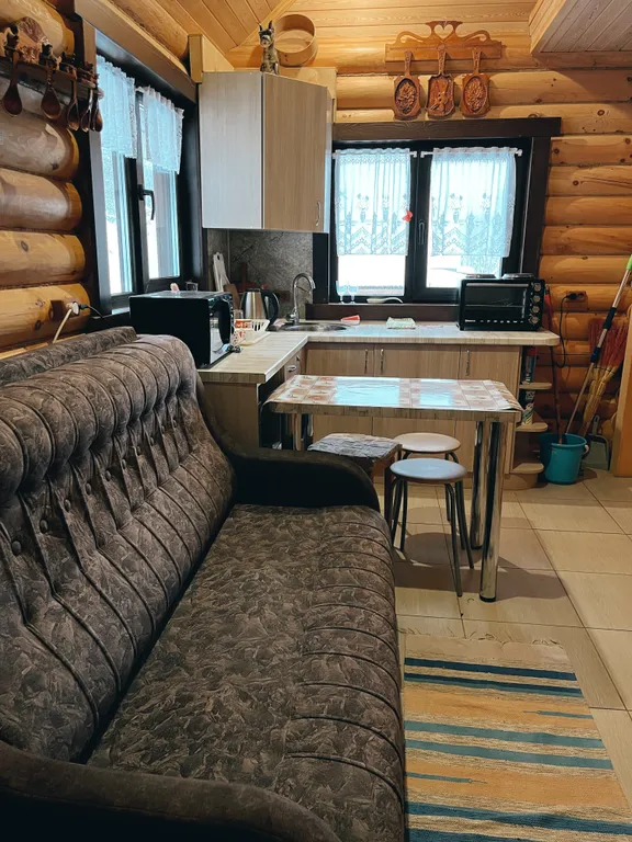 Коттедж Уютный Дом-баня Теремок в лесной тишине — Таштагол