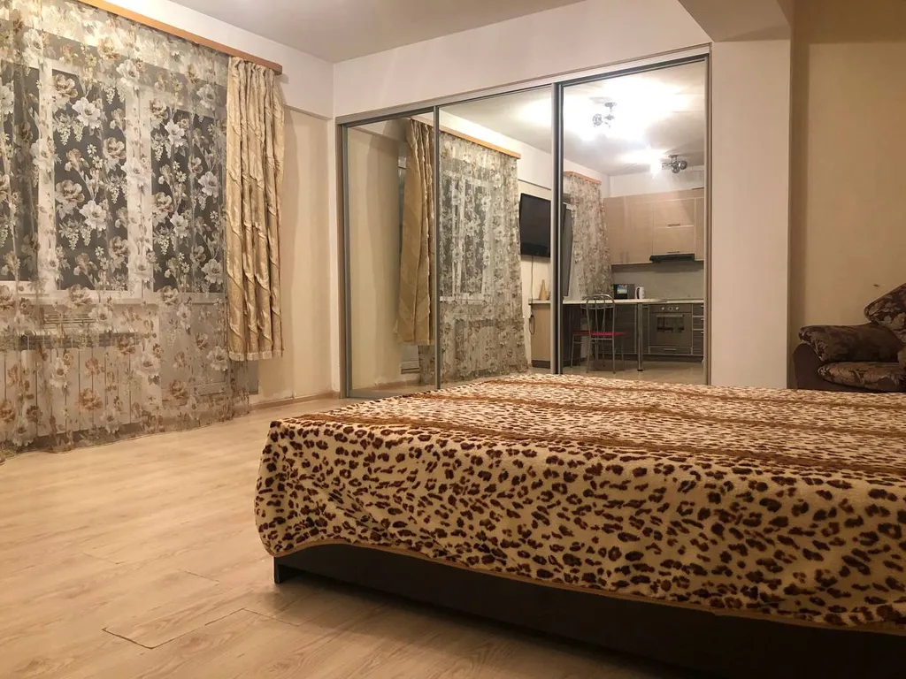 Квартира Квартира Студия с удобным расположением, не далёко от аэропорта, центра города — Иркутск