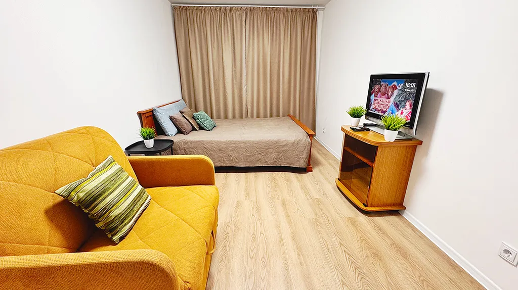 Квартира Апартаменты ЖК Новое Колпино с красивым балконом — Колпино