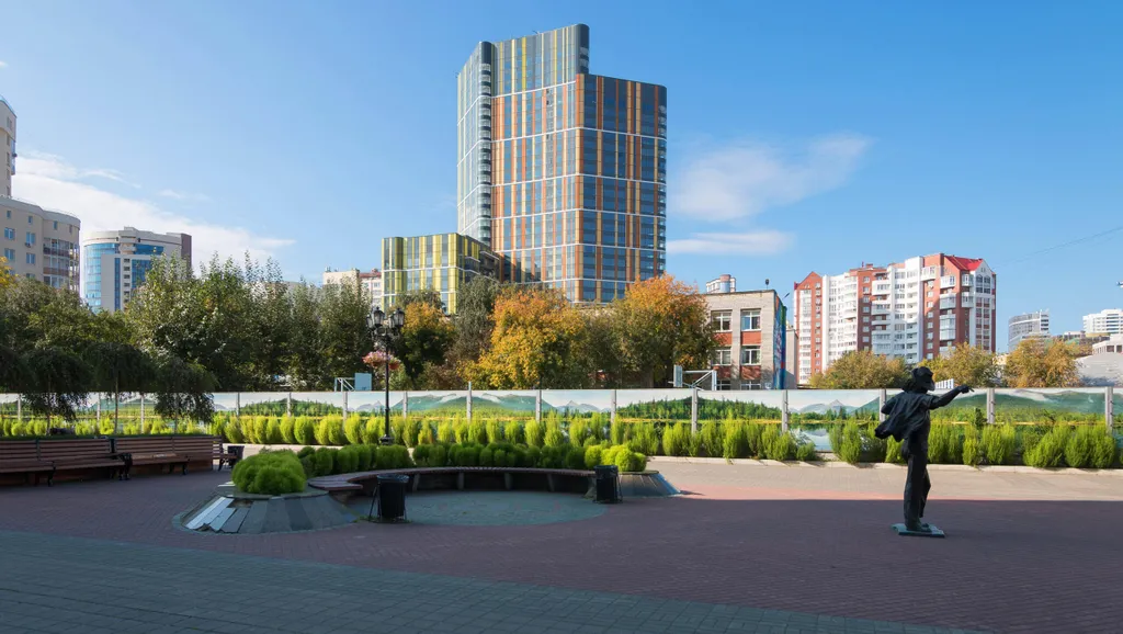 Квартира Квартира Двухместная студия в самом центре — Екатеринбург