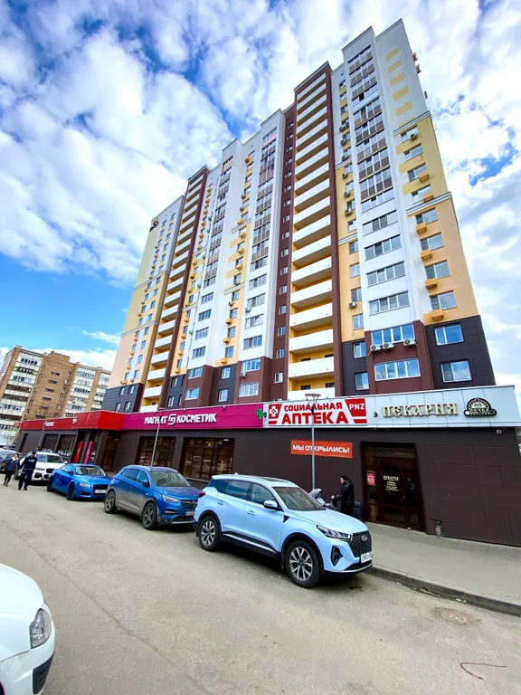 Большая квартира с красивым видом на город в новом ЖК