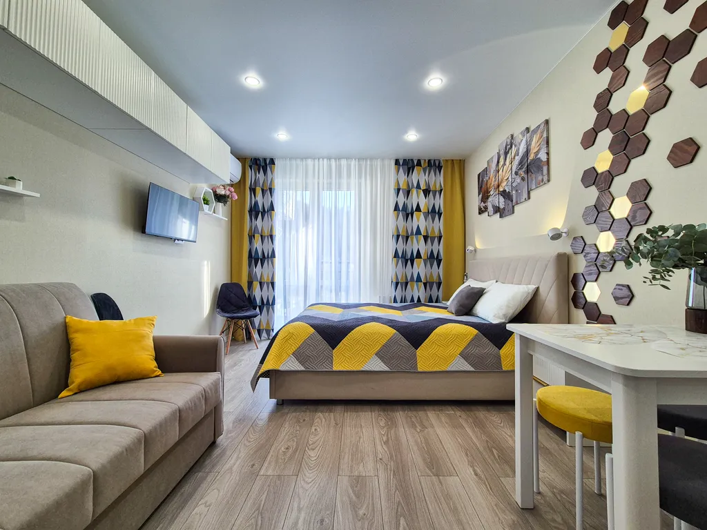 Квартира Студия в Летнем с видом на лес — аренда посуточно в Кудепста