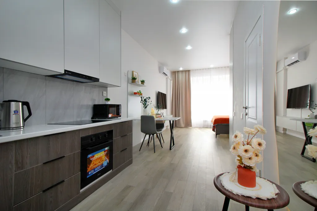 Современный эстетичный апартамент в центре