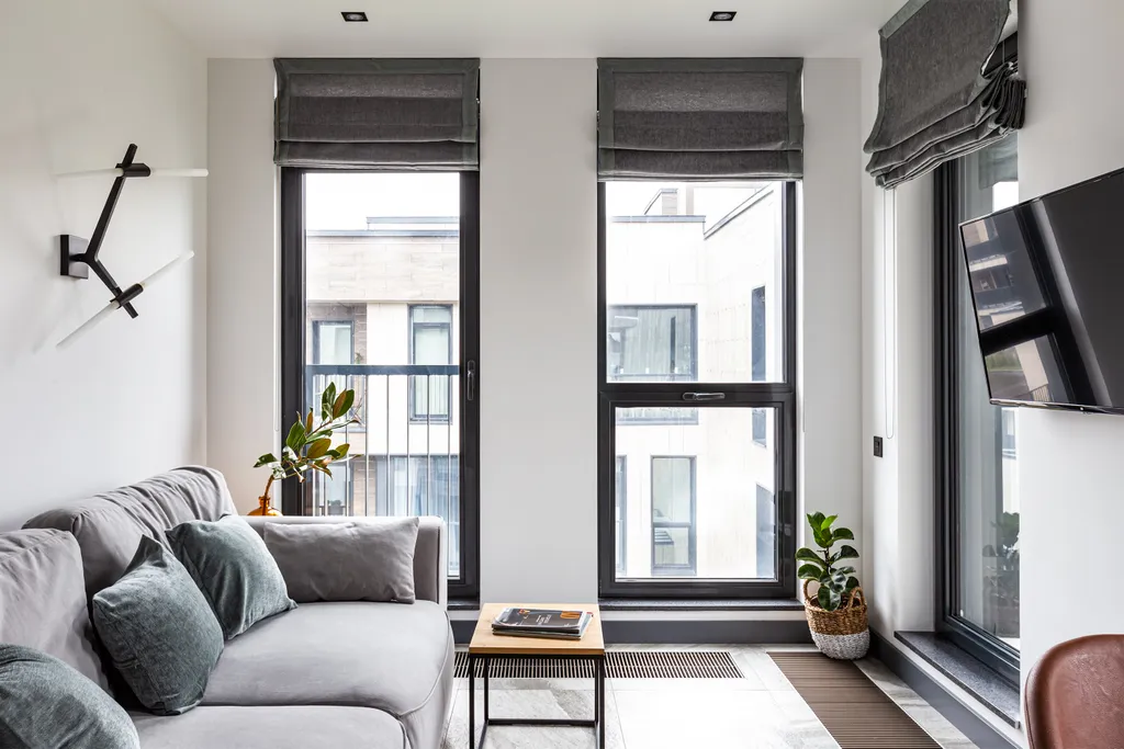 Апартамент с видом на альпийскую деревню