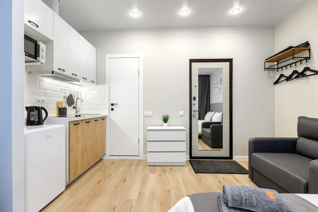 Компактная роскошь: студия для ценителей комфорта