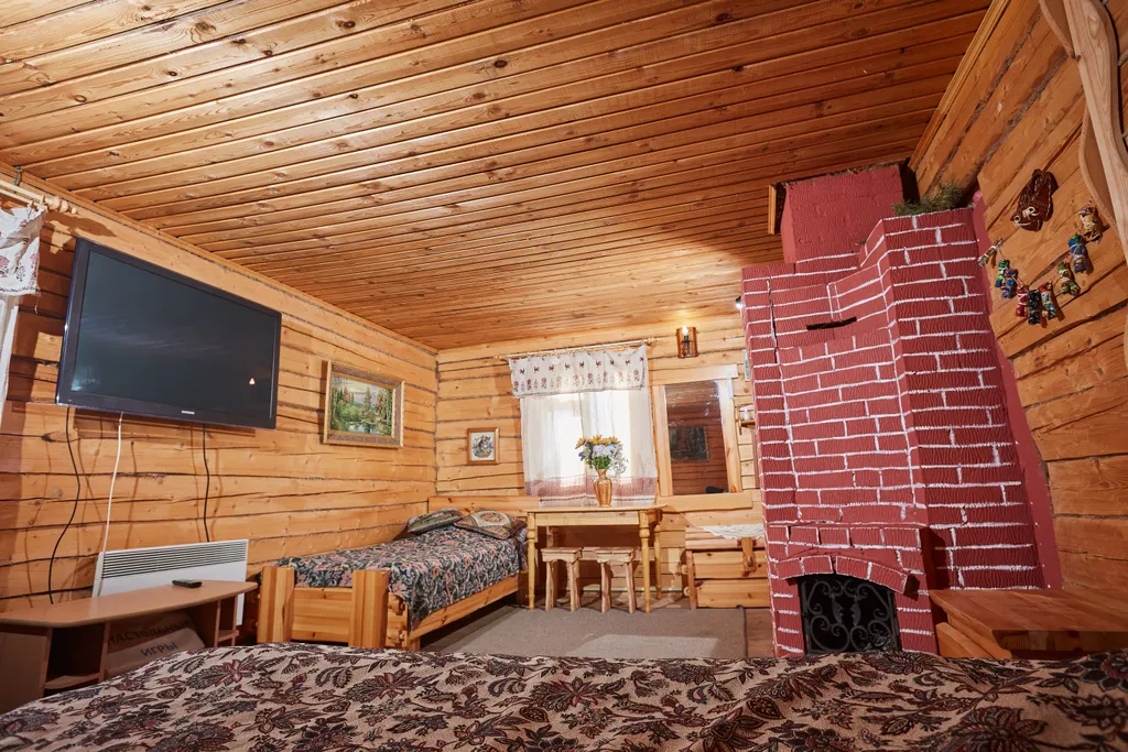 Домик с камином