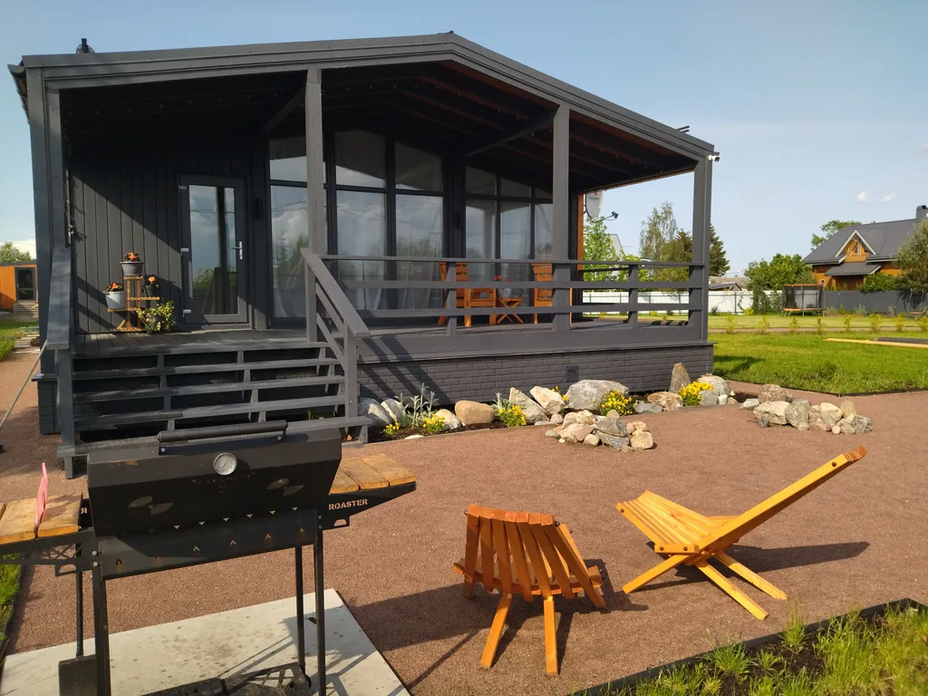 Коттедж Уютный новый дом напротив крепости Орешек — им. Морозова