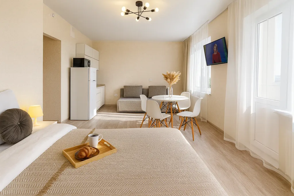 Уютная студия комфорт-класса в сети апартаментов Livio.su с33+234су07