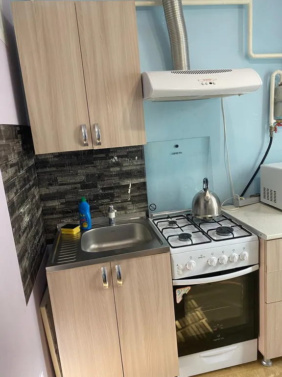 Уютная однокомнатная квартира с видом на горы