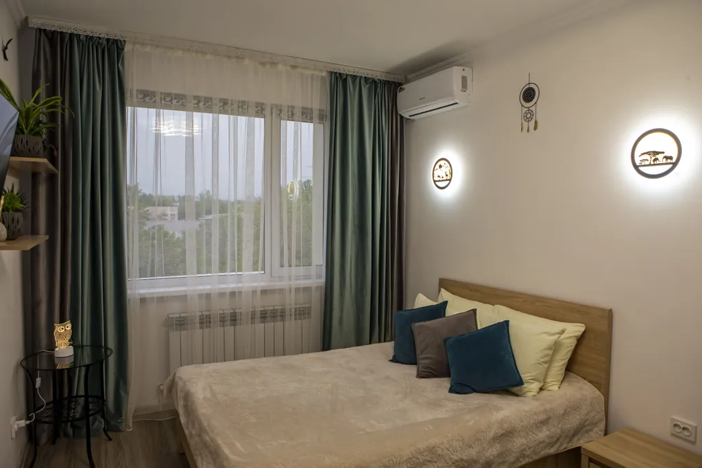 Уютная студия с видом на горы