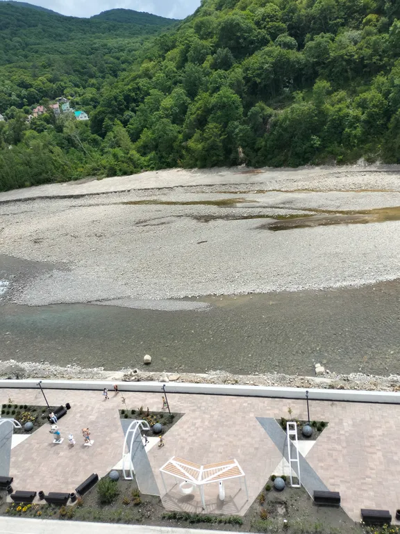 Квартира Видовая квартира на самом берегу горной реки Псезеазусе — Лазаревское