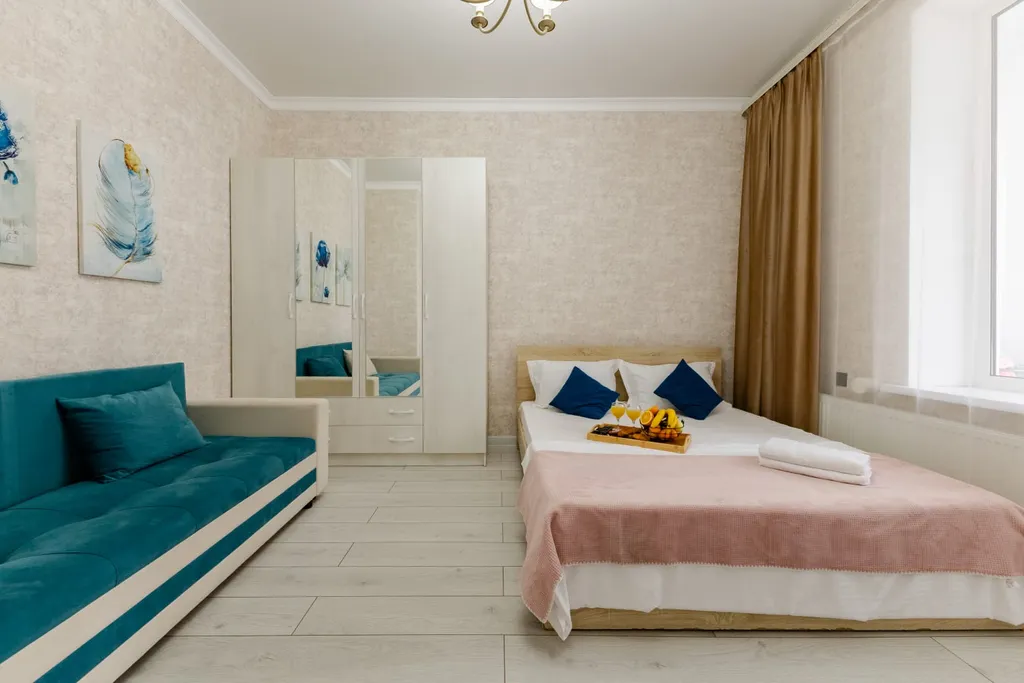 Квартира Стильные и уютные апартаменты в центре левого берега — аренда посуточно в Астана (Нур-Султан)