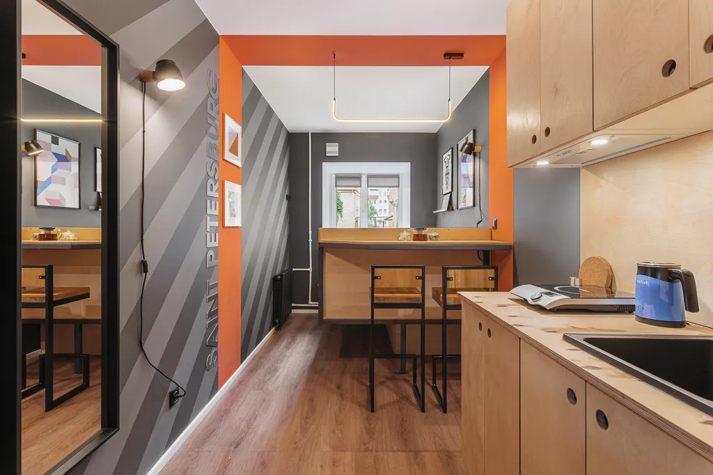 Квартира Квартира Смарт-студия у метро Лиговский проспект — Санкт-Петербург