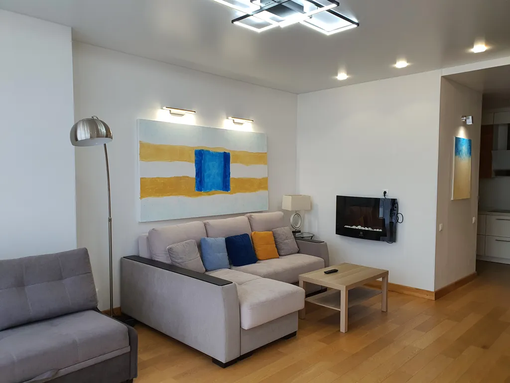 Апартаменты в центре города с прекрасным видом на золотой мост