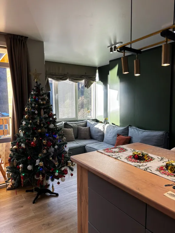 Студия с видом на озеро