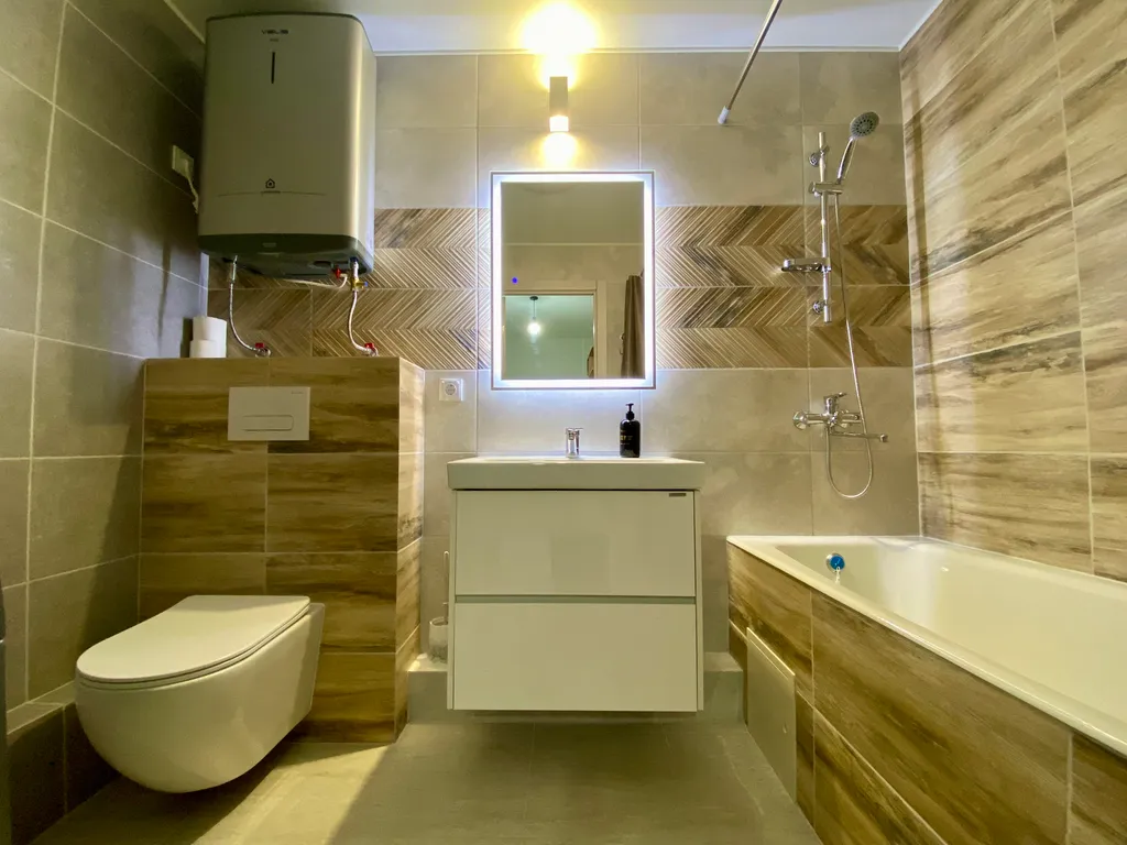 Евро-двухкомнатная с шикарным видом на реку Кама и город