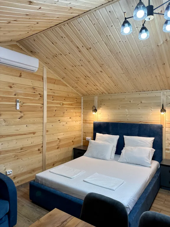 Коттедж 25 кв/м с кухонным модулем