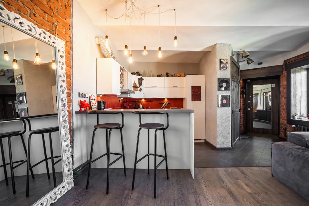 Квартира Квартира True Loft with great view — Санкт-Петербург