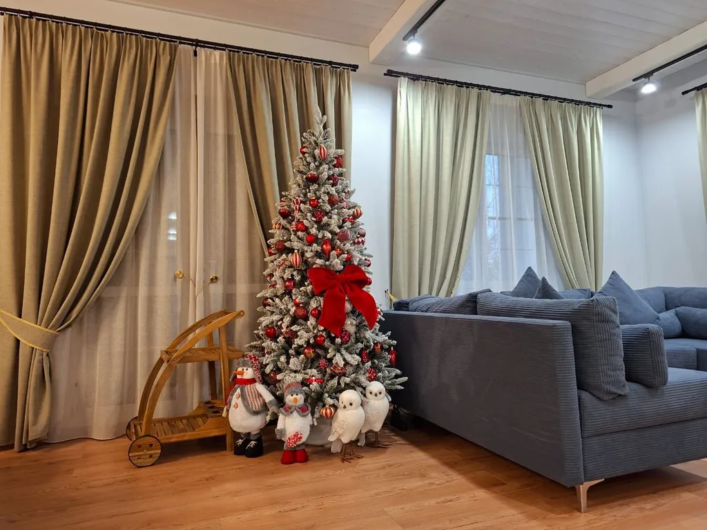 Дом шале с сауной, тренажерным залом и барбекю - для семьи и друзей