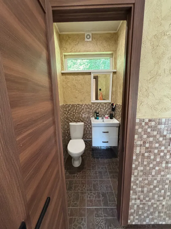 Дом с баней в лесу