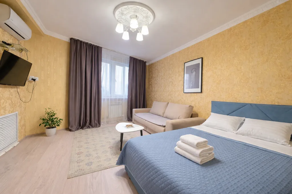 2-комнатная квартира на 23 этаже в ЖК Лазурный квартал