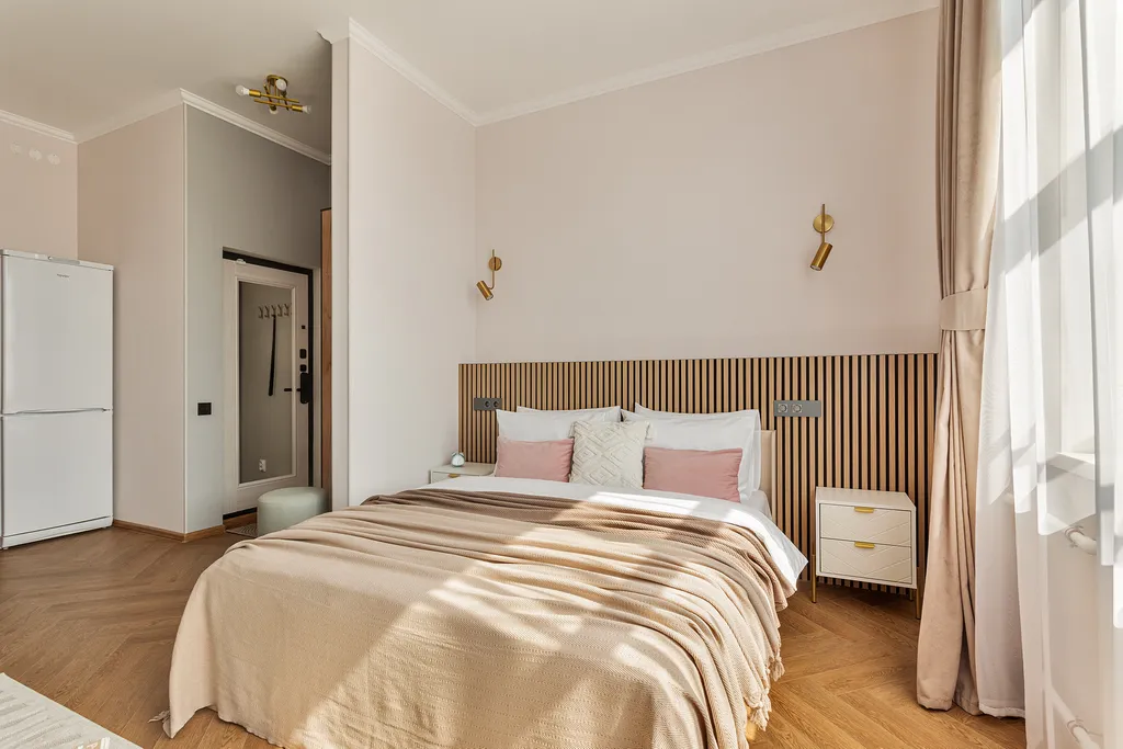 J&N Apartments Четырехместная студия с видом на парк