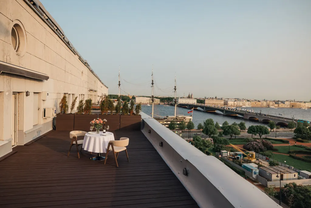 Квартира Квартира Номер с большой террасой и лучшим в городе видом — Санкт-Петербург