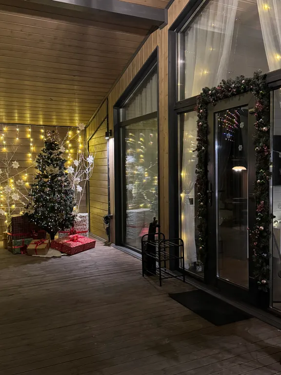 Уютный дом с чаном и баней