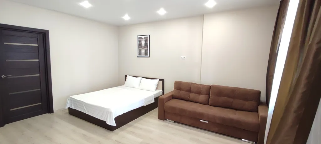 Квартира Квартира Просторная нежная студия — Самара