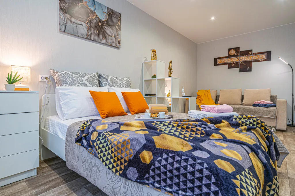 Уютная комфортная квартира у метро Девяткино — аренда посуточно в Мурино