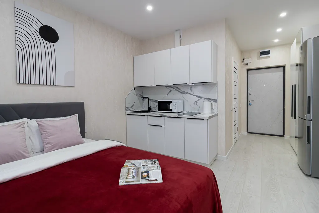 Квартира Квартира Уютная студия с Панорамным видом в Достоянии — Краснодар