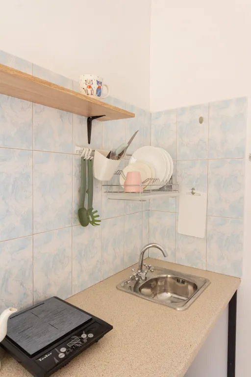 Квартира Комната с мини-кухней для одного гостя — Санкт-Петербург