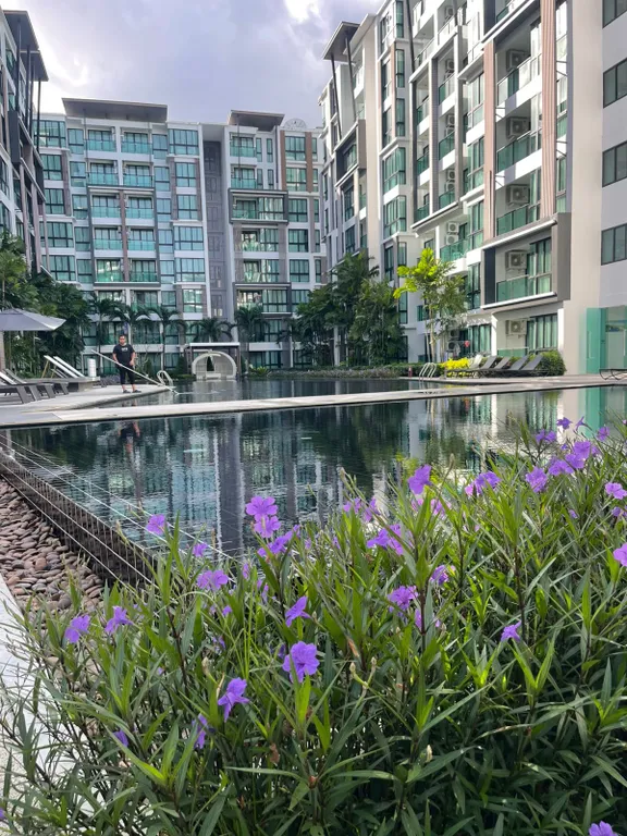 Апартамент для отдыха с детьми в тихом месте на берегу моря