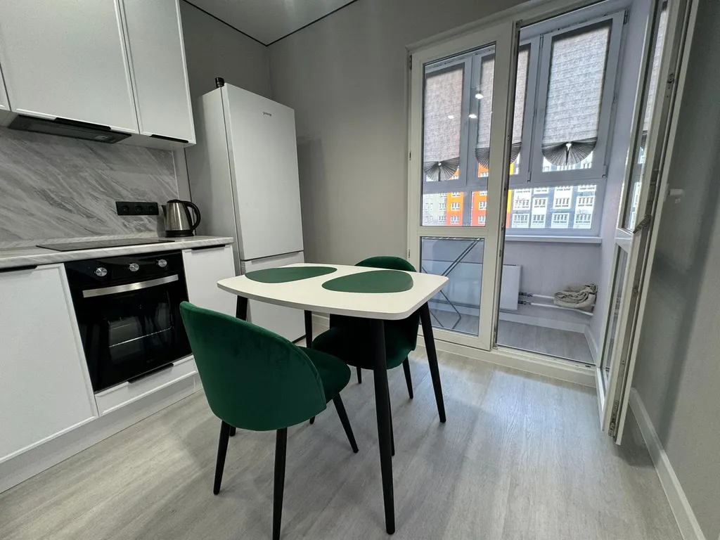 Уютная новая 1к квартира для 4 гостей