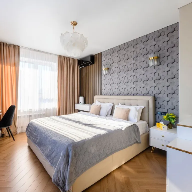 Квартира Великолепные апартаменты с потрясающим видом на горы — аренда посуточно в Алматы