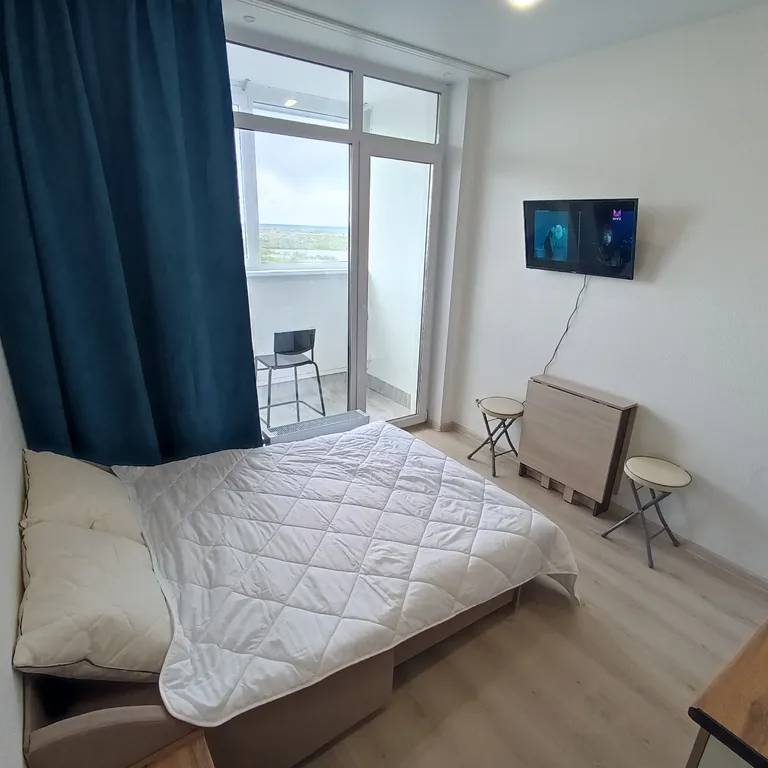 Современная студия с прекрасным видом