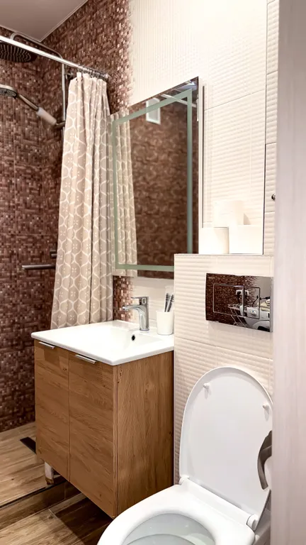 Уютная квартира с видом и спуском к морю