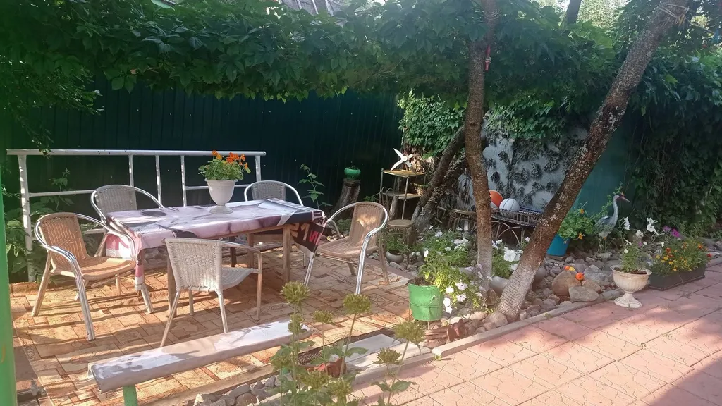 Уютный русский дом у верхнего пруда