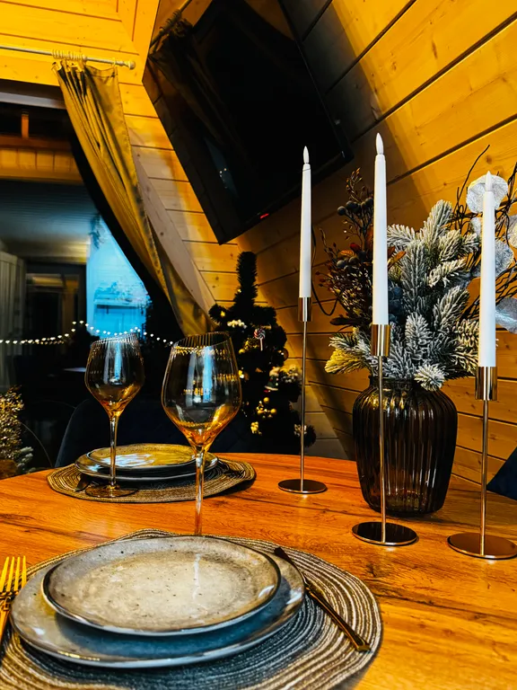 Треугольный дом A-frame