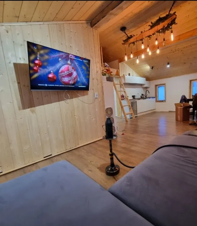 Новый гостевой дом на озере, Загорье дача