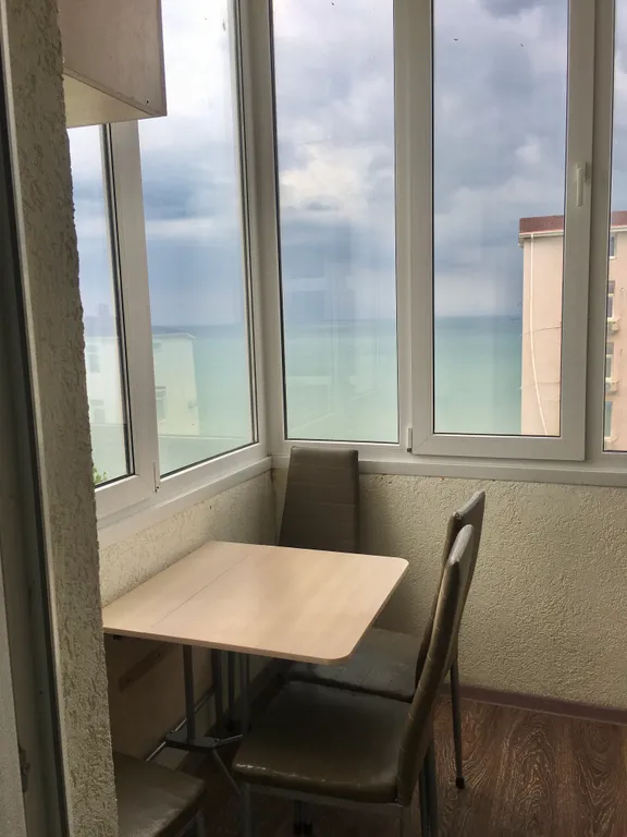 С видом на море, минута до моря