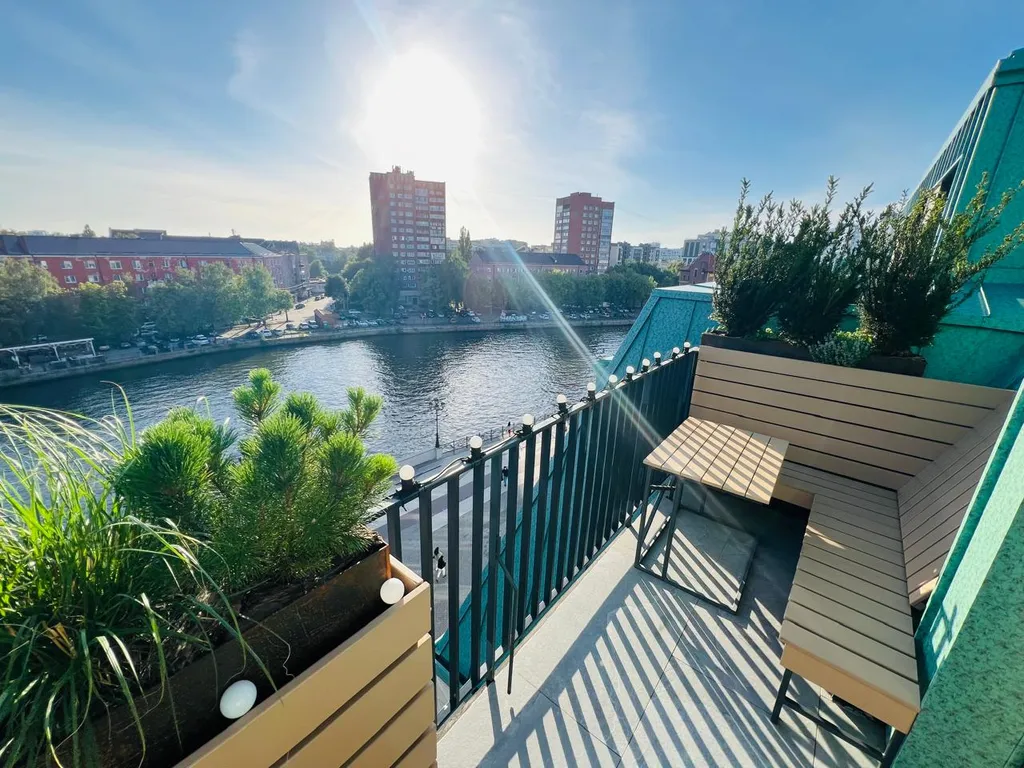 Апартамент с террасой Luxury Life Рыбная деревня