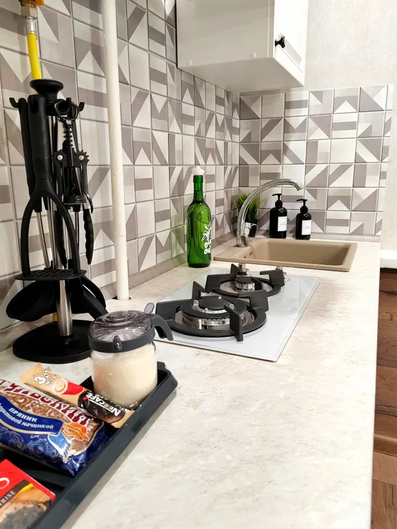 Стильная квартира с дизайнерским ремонтом курортный стиль в центре