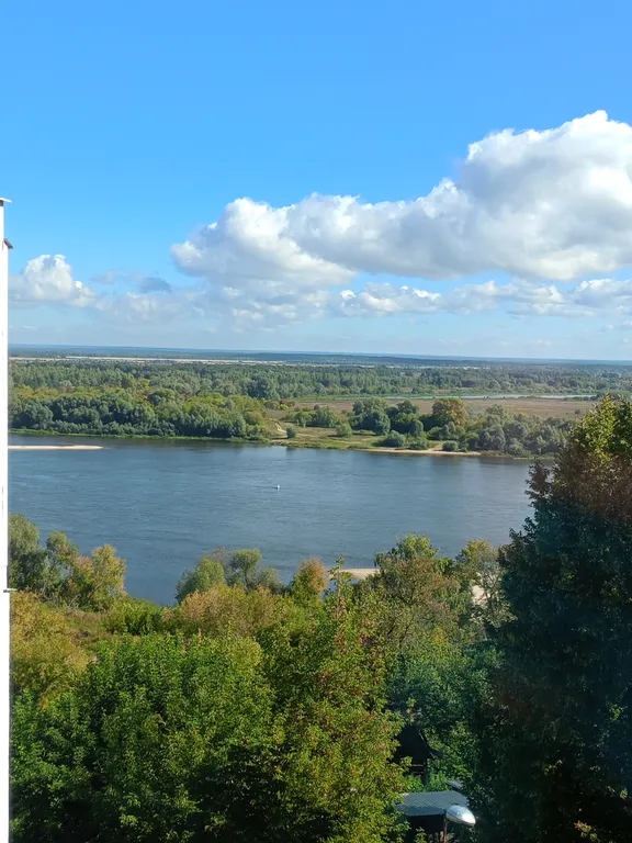 Новая квартира с видом на Оку