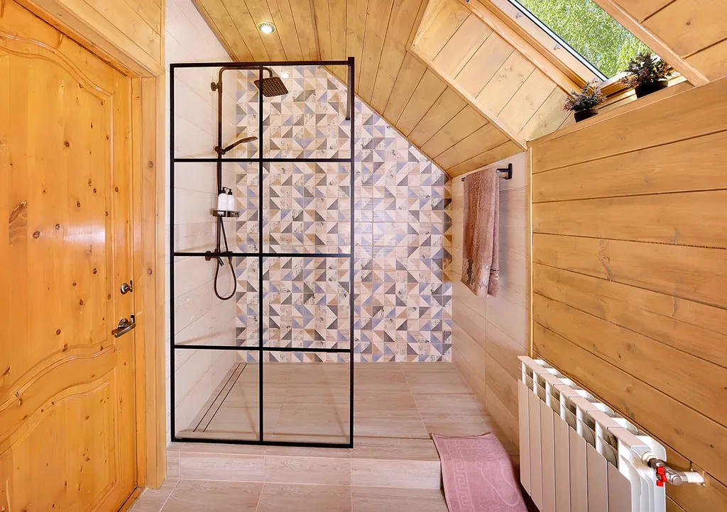 Деревянный большой дом для компаний и семей